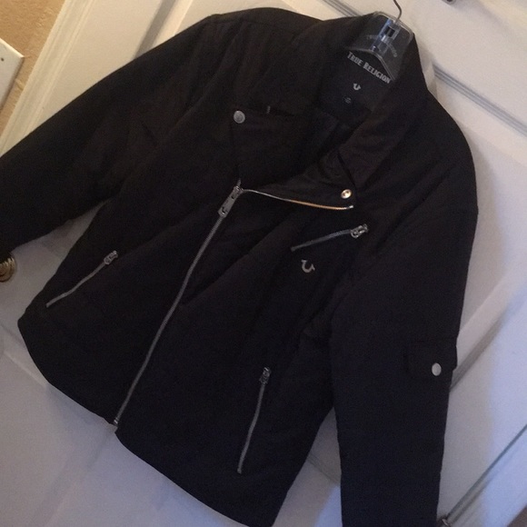 True Religion Quilted Moto Jacket - Picture 2 of 5